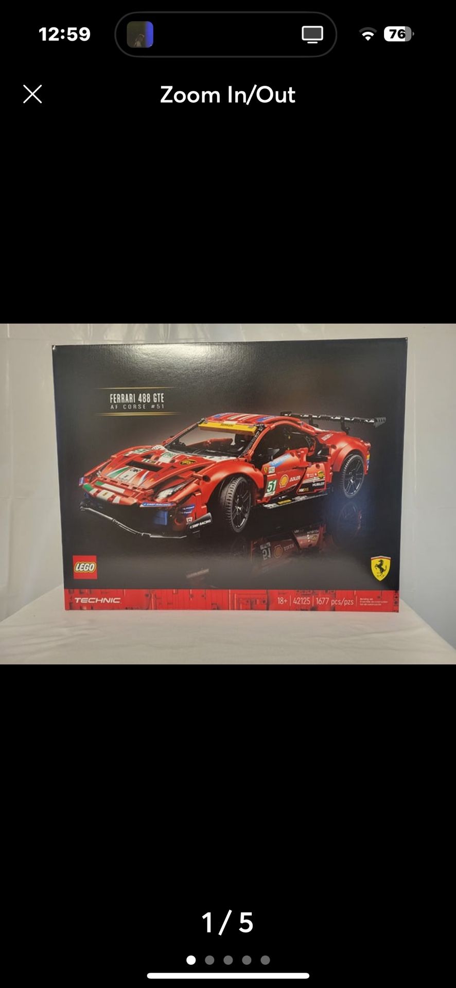 Ferrari 488 Gte Lego