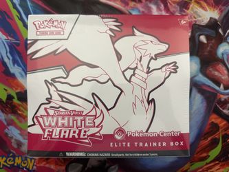 White Flare Pokemon Center Elite Trainer Box (Exclusive)  Accepting All Reasonable Offers Cash Or Zelle
