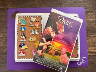Babe VHS Pin Board – Handmade Disney Pin Display
