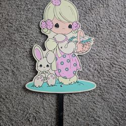 Precious Moments Yard sign Easter