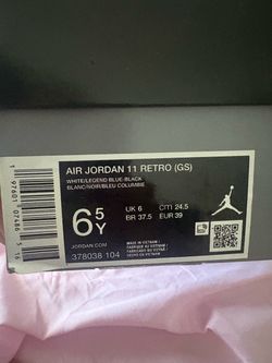 Retro 11 Jordan’s grade school size 6.5