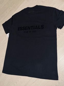 Essentials black xs shirt
