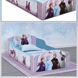 Toddler Bed Frozen With Sheets Of Frozen Including 