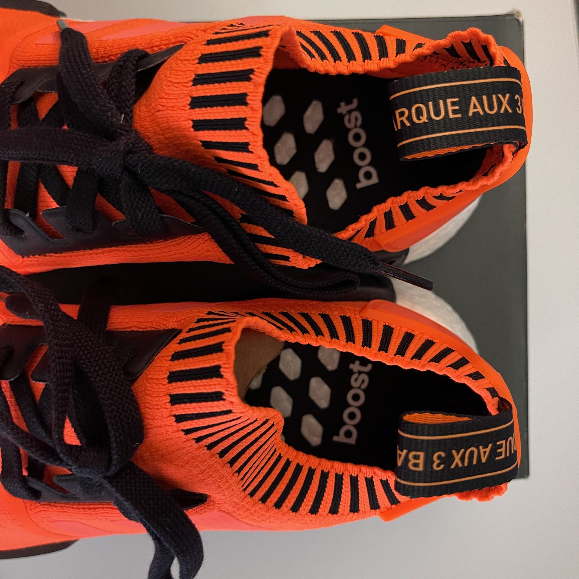 Adidas NMD_R1 Primeknit Orange Noise - AC8171 - Size 11.5 Amazon.com | adidas Womens NMD R1 Lace Up Sneakers Shoes  main image 4