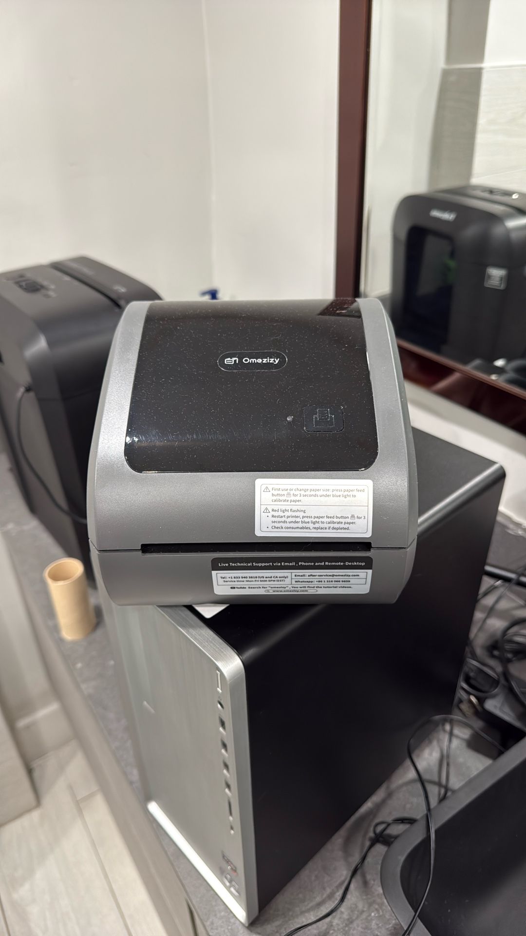 Omezizy Thermal Bluetooth Label Printer