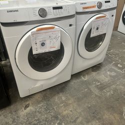 Samsung Washer And Gas Dryer Set