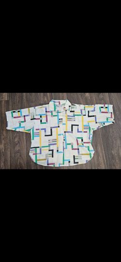 Venezia short-sleeve button-down shirt $40
