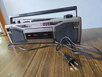 Rca radio boombox tape take along