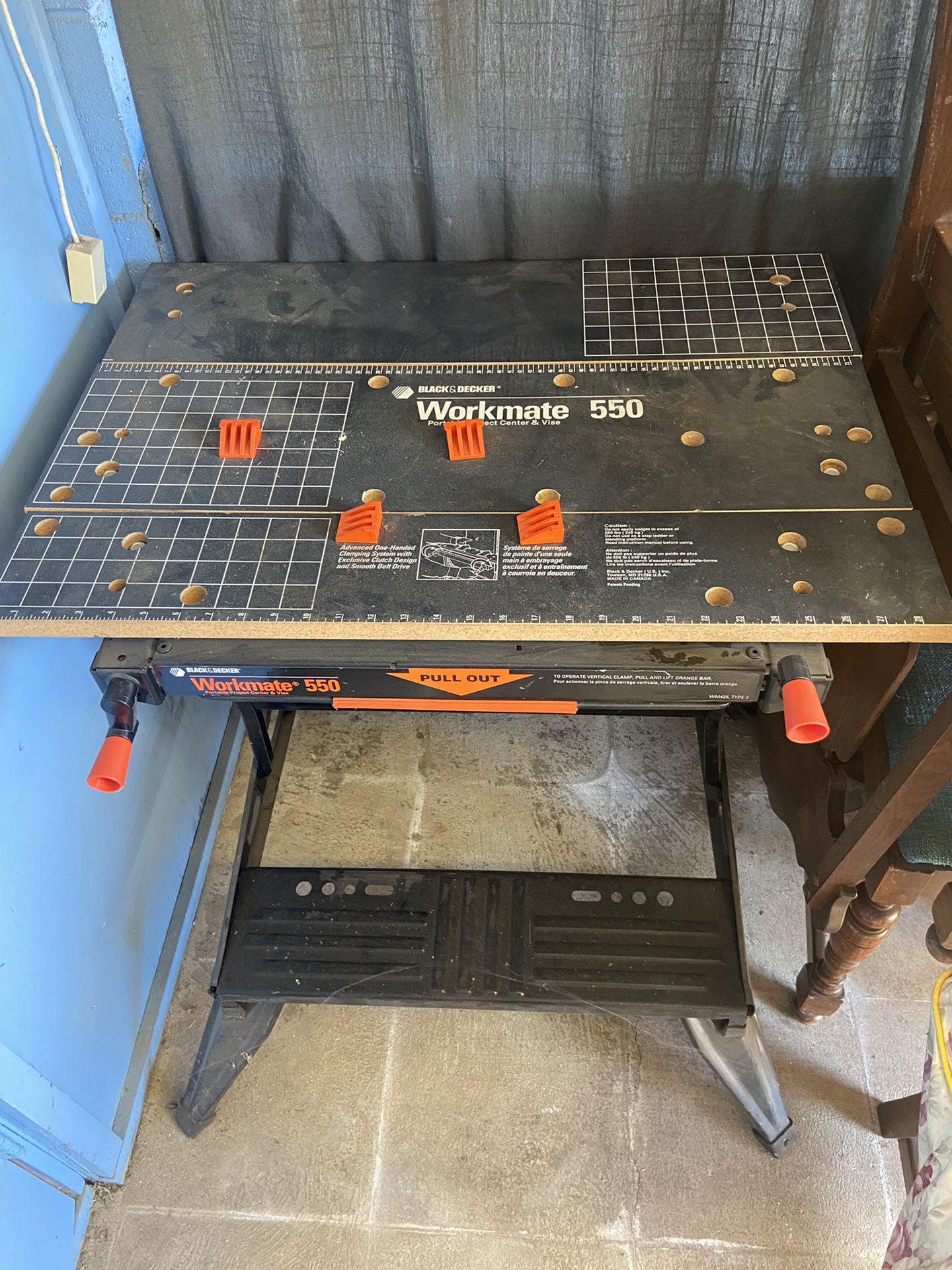 Black & Decker Workmate 550 Portable Work Table for Sale in San