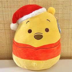 BRAND NEW W/ TAG Santa Winnie The Pooh Christmas Edition Squishmallow