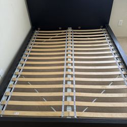 IKEA Queen Size Black Bed Frame
