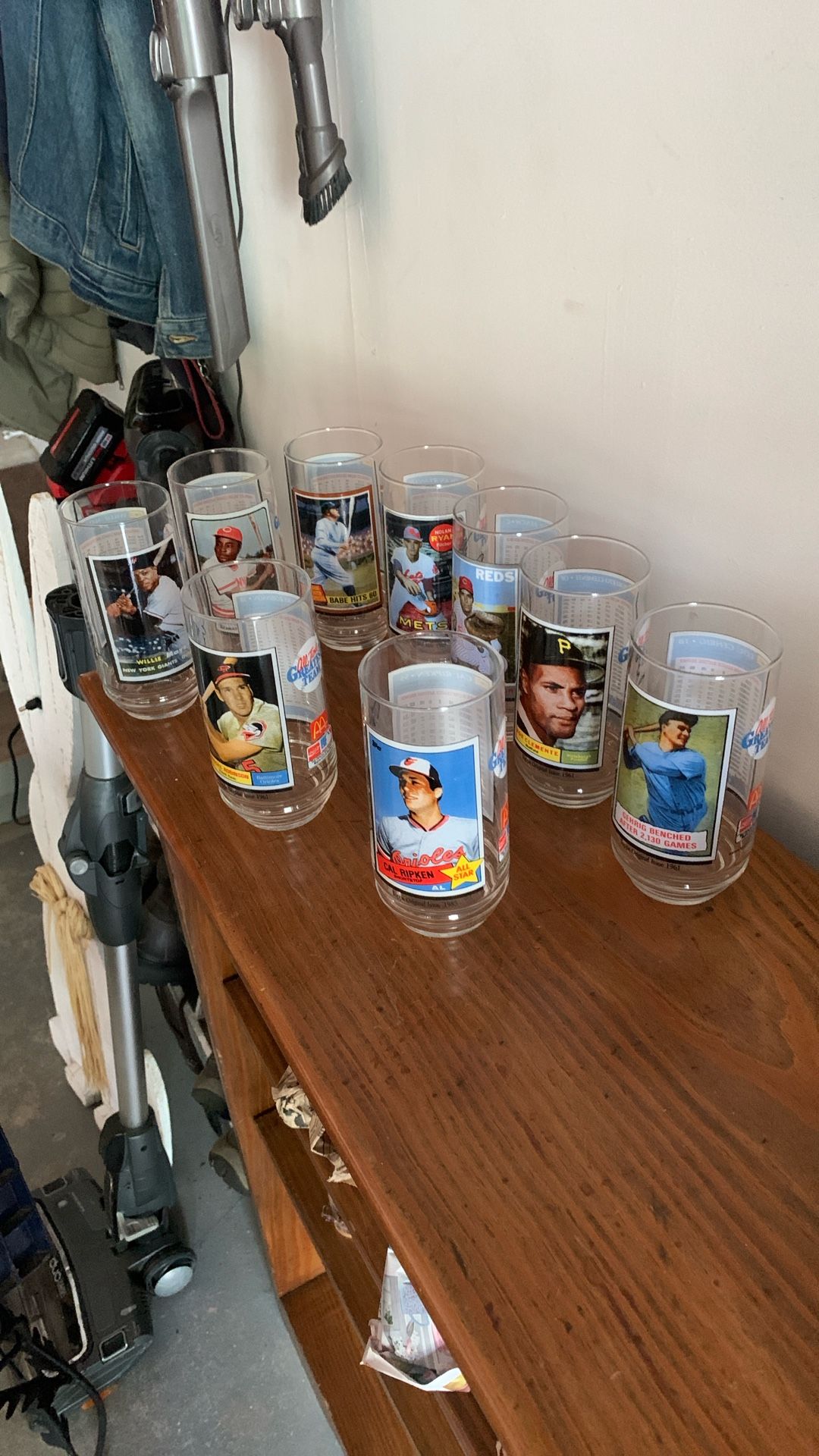 Mc Donald’s drinking glasses