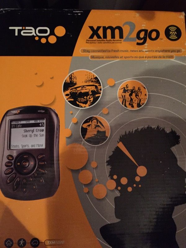 New Tao xm2go satellite radio xm