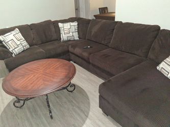 3 Piece Brown Couch
