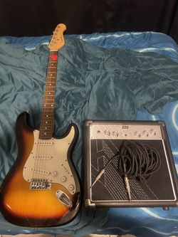 Electric Guitar w AMP