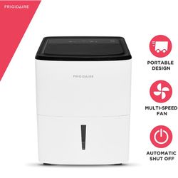 Frigidaire 35 Pint Dehumidifier With Effortless Humidity Control, White