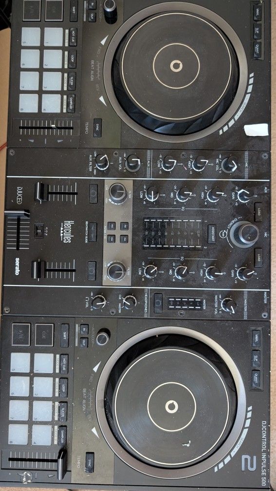 Hercules DJ DJControl Inpulse 500 2-Channel DJ Controller