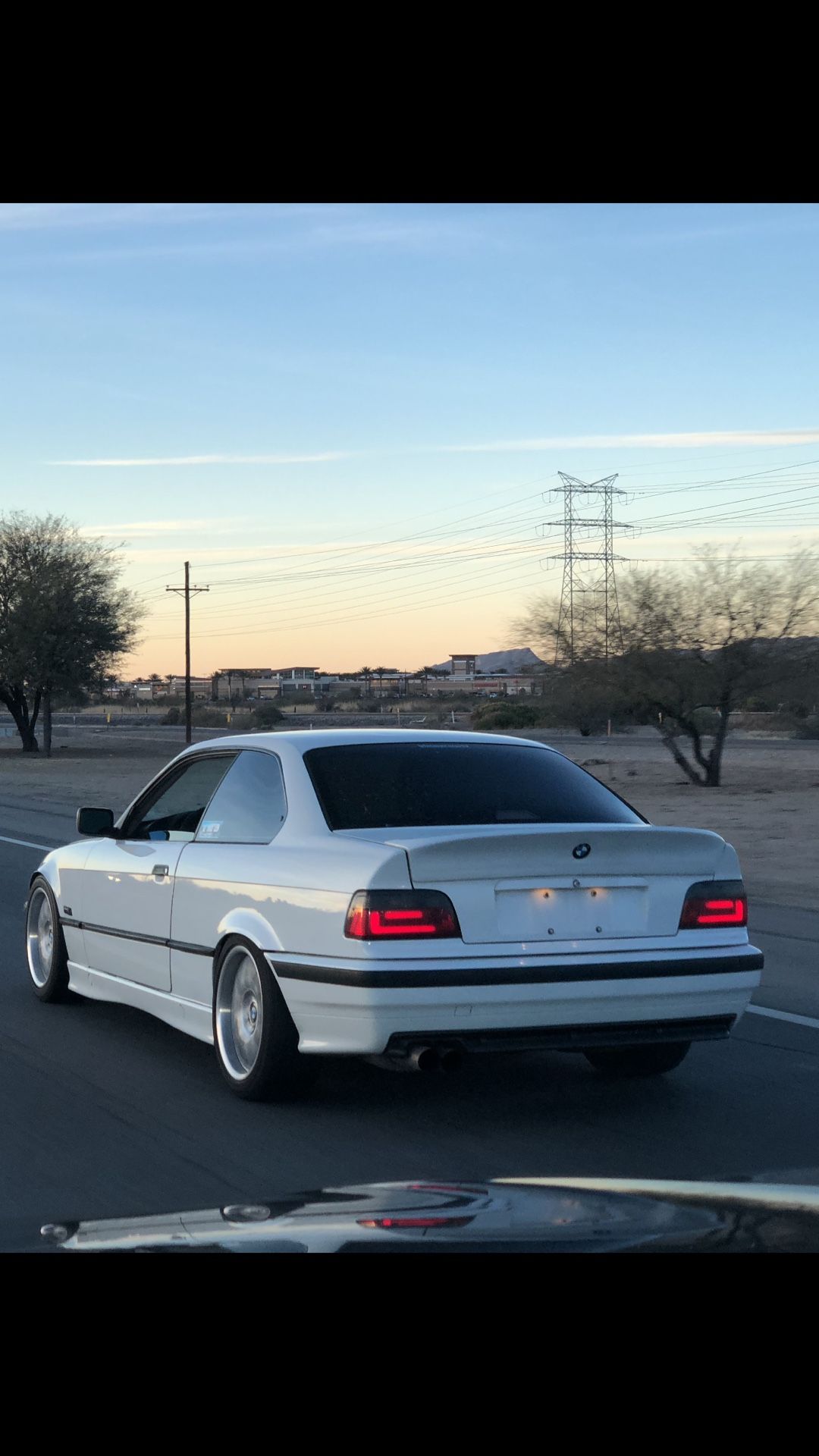 E36 coupe LED tail lights