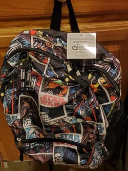 Star Wars /Backpack /Cartoon Themed/NWT