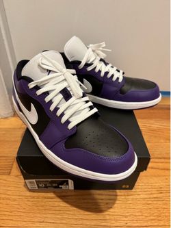 Air Jordan one, low  court purple