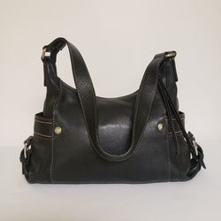 Fossil Leather Handbag