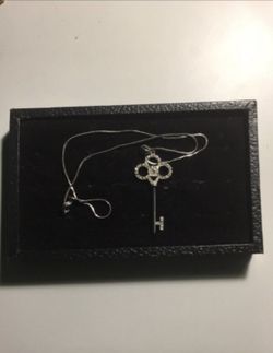 Silver Key Necklace