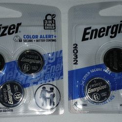 Energizer Batteries 2032 Total 8