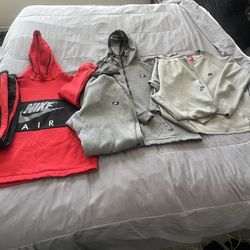 3 Nike Sweat suites