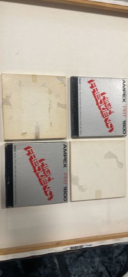 Ampex PRT 1800 Reel to Reel Tapes