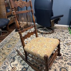 Beautiful antique rocker