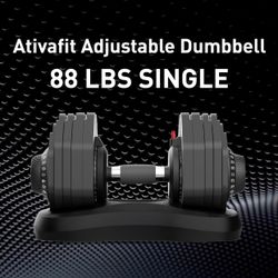 88 Lbs Adjustable Weight Dumbbell Single Or Set | DT1188