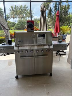 Weber E/S620 Natural Gas Grill like new