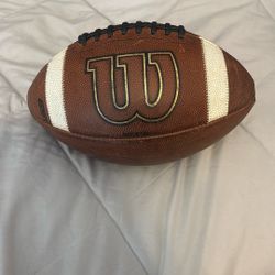 Real Leather Wilson College Sized Football