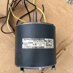 Genteq 1/4 HP OEM Replacement Motor, 1100 RPM, 208-230 Volts, 48 Frame, TEAO - 3905| Replaces Carrier 