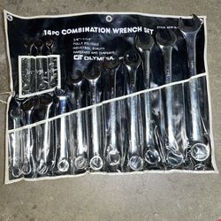 14 Pc. Combination Wrench Set SAE