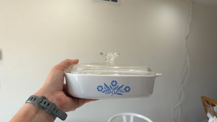 Corning Ware Blue Cornflower Casserole Dish Set