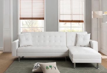 New 99x62 sleeper sectional futon couch / free delivery