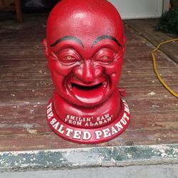 Smiling'Sam Cast☆iron$ Bank$
