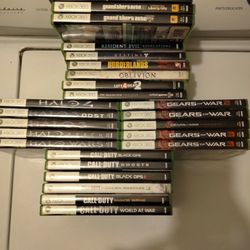 XBOX 360. GAMES.  ALL IN GR8. COND.. 