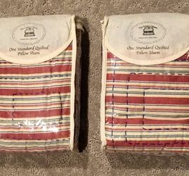 Quilted Standard Pillow Shams (2)