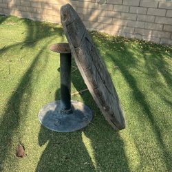 Heavy Table Base With Spool To Make Table 