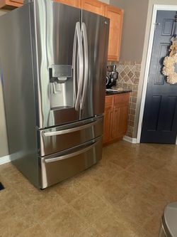 Stainless Steel LG Refrigerator