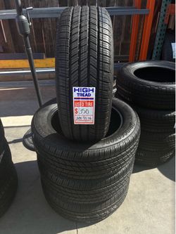Bridgestone set used tires 205/55/16