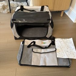 Folding Traveling Crate For Dog/Cat