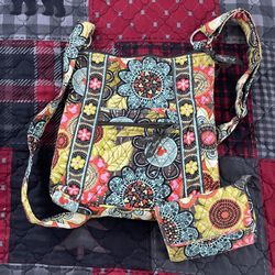 Disney Vera Bradley Purse With Wallet 