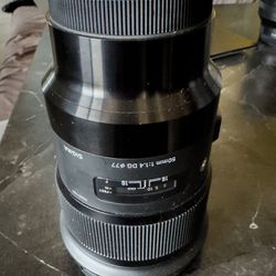 Sigma F1.4 50mm Lens Sony E-Mount 