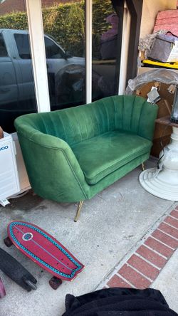 Green Vintage Couch