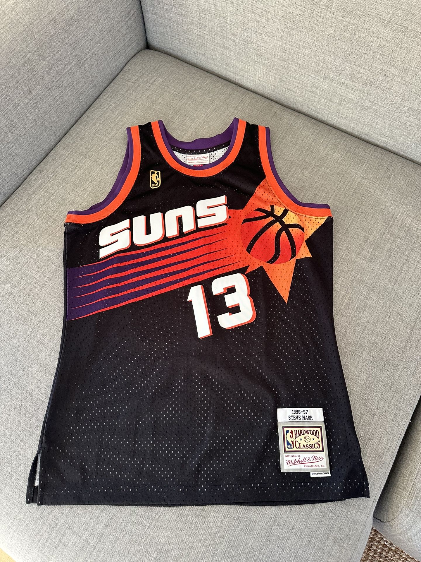 NBA Phoenix Suns Steve Nash Mitchell&Ness
