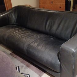 Free Real Authentic Leather Sofa