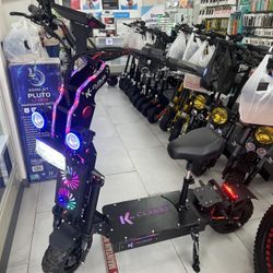 K Cloud K14 Electric Scooter 10,000Watts 90mph! Finance For $50 Down Payment!!